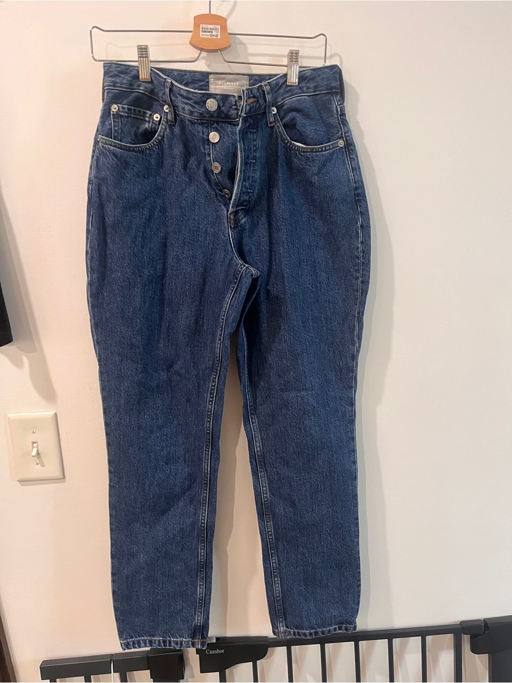 Everlane The Curvy 90’s Cheeky straight Jean Organic Cotton